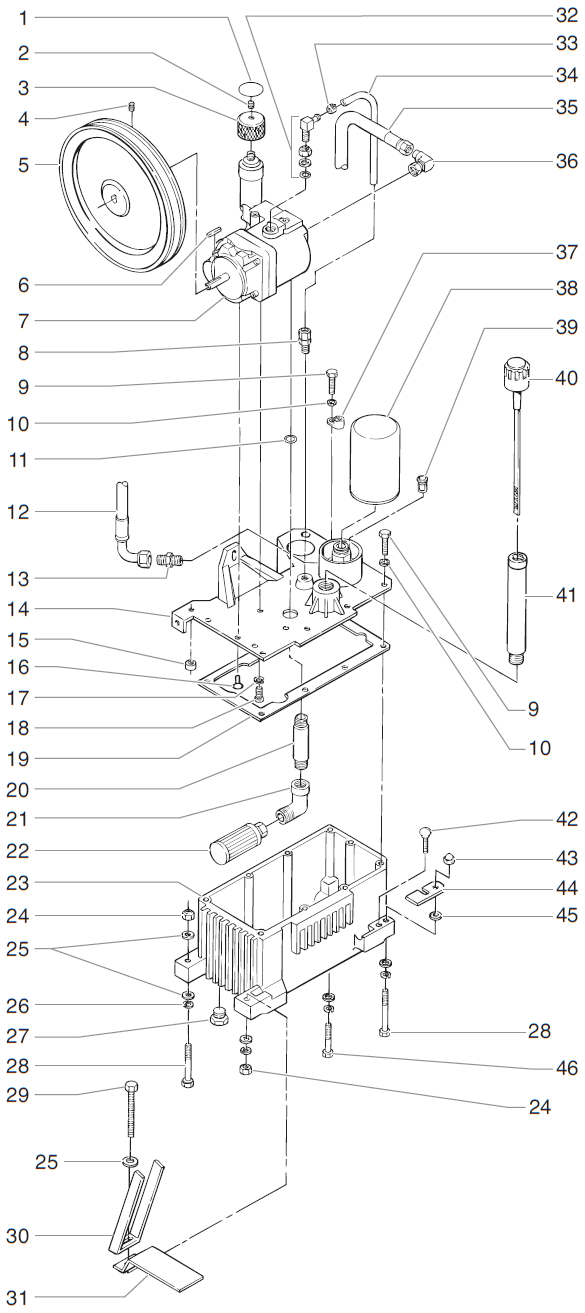 PowrTwin 4900GH Hydraulic System